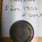 Tanska 5 öre 1906 km#794.2 - pikkukuva 1