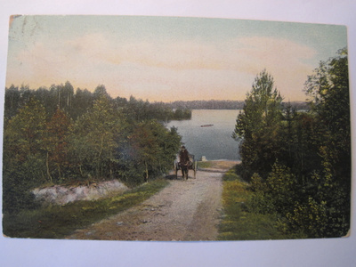 VANHA Postikortti Janaslahti 1901