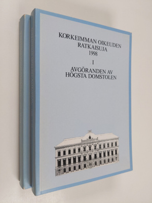 Korkeimman oikeuden ratkaisuja 1998 1-2