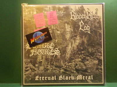 BLOOD RED FOG / SOMBRE FIGURES M-/M- SPLIT LP