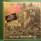 BLOOD RED FOG / SOMBRE FIGURES M-/M- SPLIT LP - pikkukuva 1