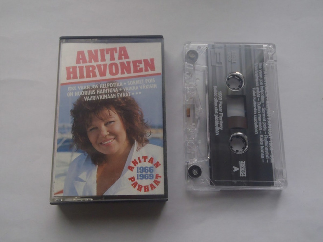 ANITA HIRVONEN - ANITAN PARHAAT c-kasetti (mm. SORMET POIS )