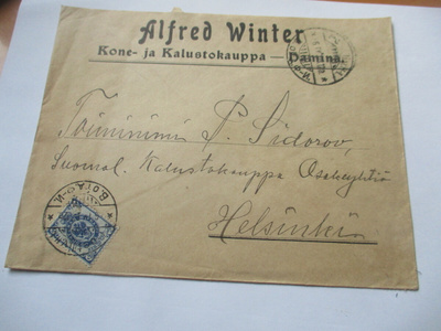1908 Hamina Alfred Winter pv liikekuori