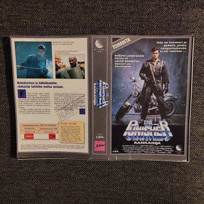 The Punisher Vhs kansipaperi