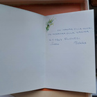 kirsikkapuu kasvaa kukkakedolla, kulkenut taittokortti 1967 - pikkukuva 3