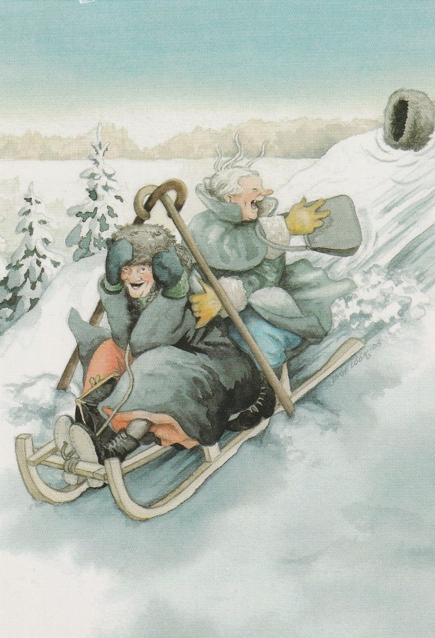 INGE LÖÖK - MUMMOT LASKEVAT MÄKEÄ KELKALLA - 2