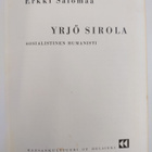Erkki Salomaa : Yrjö Sirola : sosialistinen humanisti - pikkukuva 4