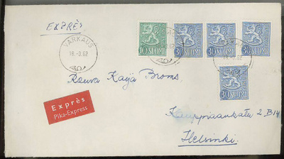 M54 1962 pikakirje