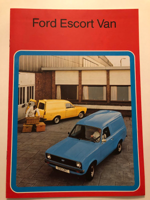 Myyntiesite - Ford Escort Van - 10/1977