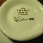 Arabia  KULTAKORISTE  sokerikko + kermakko - pikkukuva 3