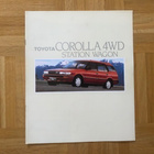 Esite Toyota Corolla 4WD Sportswagon 1988 - pikkukuva 1