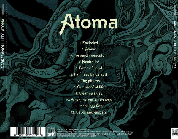 DARK TRANQUILLITY - ATOMA