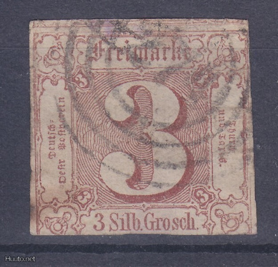Saksa Reich Thurn und Taxis 1859 Mi 17