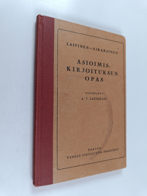 Asioimiskirjoituksen opas kouluja ja koteja varten
