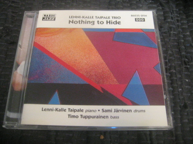 Lenni-Kalle Taipale Trio - Nothing To Hide