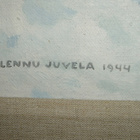Lennu Juvela LAUKONTORI Viinikan kirkko v.1944 - pikkukuva 4