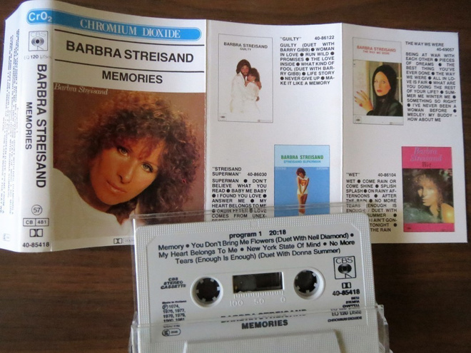 Barbra Streisand: Memories c-kasetti