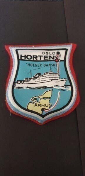 hihamerkki laiva Holger Danske Oslo Århus Norja Tanska