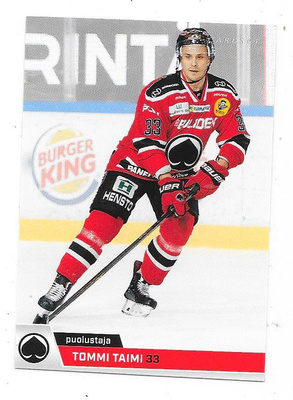 2018-19 Cardset #172 Tommi Taimi Ässät