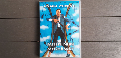 DVD: Miten Niin Myöhässä (John Cleese 1986/2001)