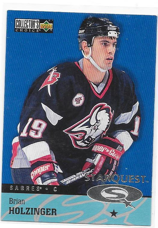 1997-98 Collector`s Cho  StarQuest  #SQ14 Brian Holzinger