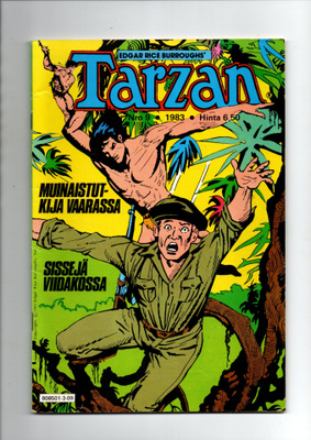 TARZAN n:o 9 1983 MUINAISTUTKIJA Vaarassa/ SISSEJÄ VIIDAKOSS