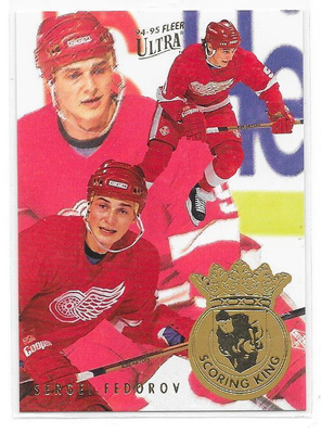 1994-95 Ultra Scoring Kings #2of7 Sergei Fedorov Detroit