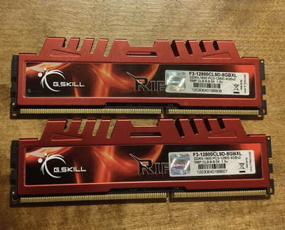 8GB DDR3 (2x4GB)