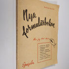 Ragnar Mannil : Nya formulärboken för hem, skola och före... - pikkukuva 1