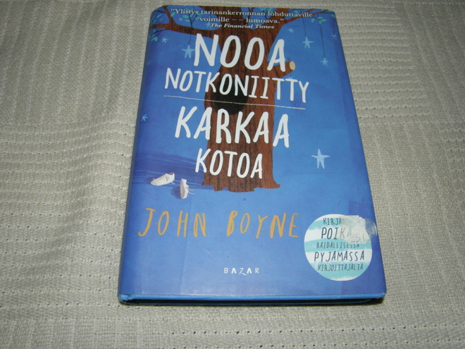 John Boyne Nooa Notkoniitty karkaa kotoa  -sid