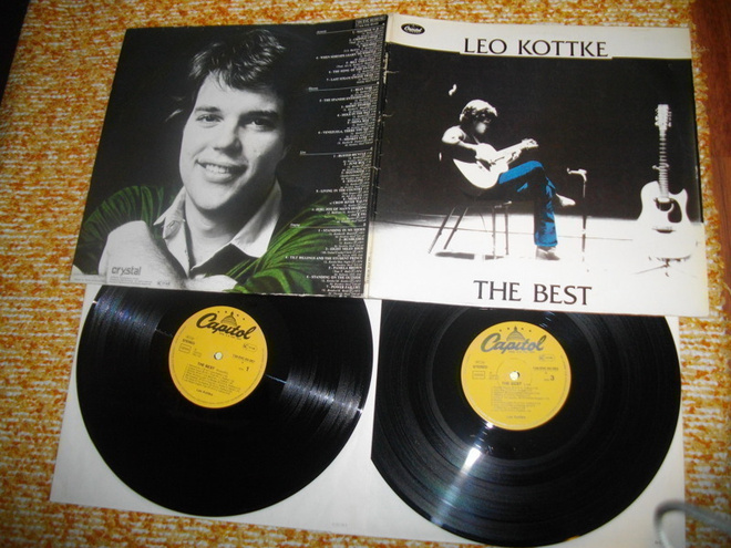 LEO KOTTKE - the best - 2x LP 1982 (1977) folk rock EX/EX
