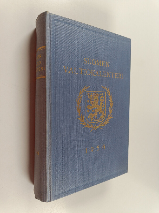 Suomen valtiokalenteri karkausvuodeksi 1956