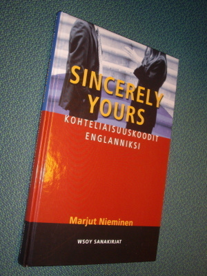 M. Nieminen: Kohteliaisuuskoodit englanniksi (Sis.postikulu)