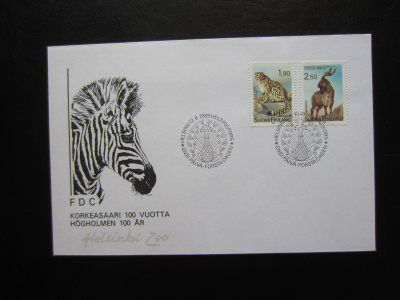 FDC 1989 Korkeasaari 100 vuotta