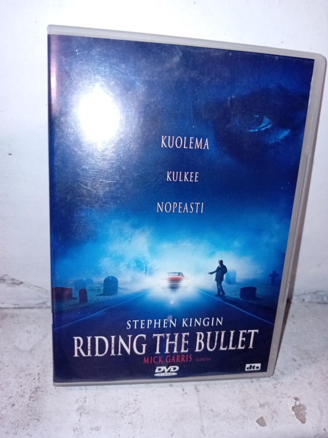 DVD Stephen Kingin Riding the Bullet ( SIS POSTIKULU  )