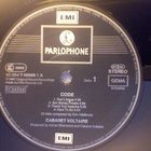 CABARET VOLTAIRE  ::  C O D E  ::  VINYYLI  LP    1987 - pikkukuva 3