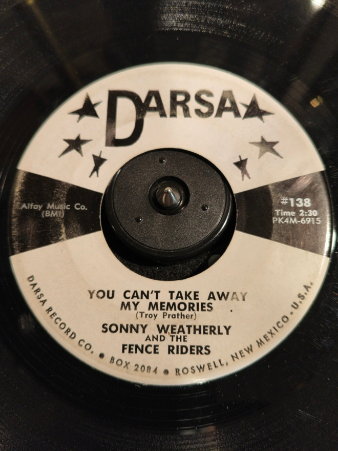 SONNY WEATHERLY & FENCE RAIDERS,DARSA 138
