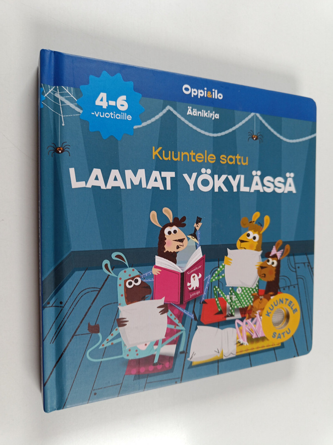 Kuuntele satu Laamat yökylässä -äänikirja 4-6 v