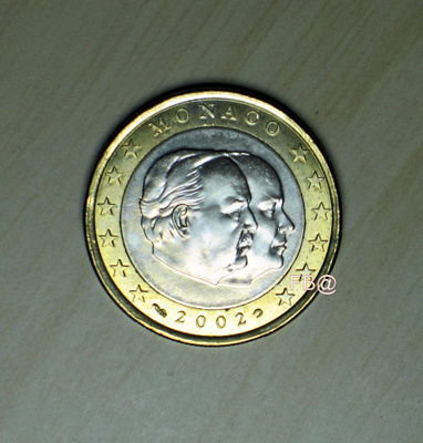 2002 MONACO 1euro UNC