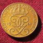 1 öre 1950 Ruotsi-Sweden - pikkukuva 2