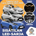 Toyota Yaris (XP130) Sisätilan LED-sarja 8-osain - pikkukuva 1
