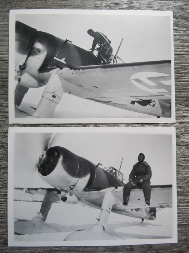 FOKKER.....lentäjä ja mekaanikko, uudehko kuva vanhasta ??