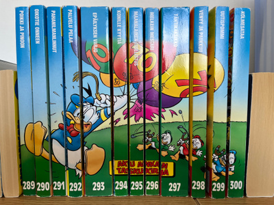 Aku Ankka taskari vuosikerta 289-300