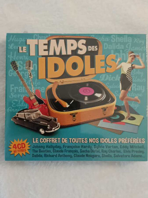 VARIOUS - LE TEMPS DES IDOLES 4-CD