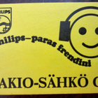 Retro tarra: PHILIPS Vakio - Sähkö Oy - pikkukuva 1