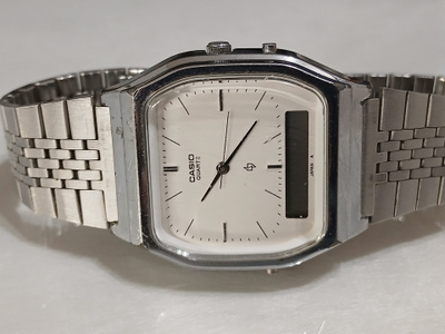 Casio Quartz Ana-Digi Alarm miesten rannekello