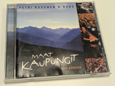 Petri Kosonen & Band - Maat Kaupungit - Live Ylistystä (CD)
