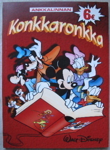 Ankkalinnan Konkkaronkka kirja ,lukematon