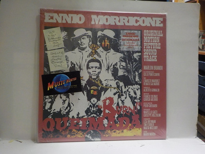ENNIO MORRICONE - BURN / QUEIMADA OST UUSI SS LP