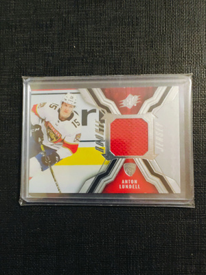 Anton Lundell - 21-22 SPx Rookie Jersey